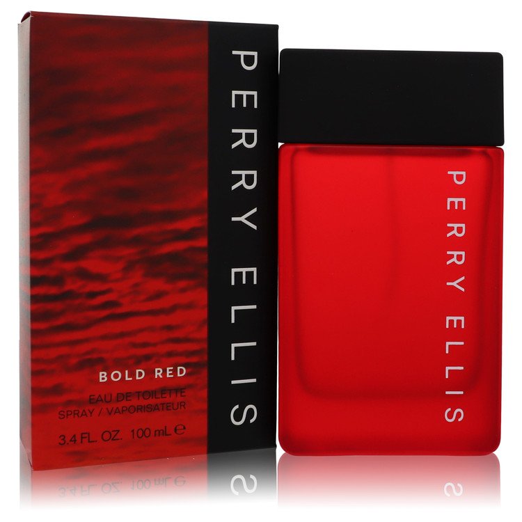 Perry Ellis Bold Red by Perry Ellis Eau De Toilette Spray 3.4 oz Perry Ellis Bold Red by Perry Ellis Eau De Toilette Spray 3.4 oz